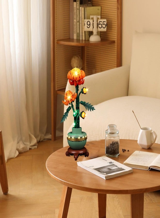 Kyglaring طقم إضاءة LED من Kyglaring متوافق مع مكعبات بناء Lego Chrysanthemum 10368، ملحقات إضاءة مطورة لمجموعة نموذج 10368، مصابيح فقط (النموذج غير متضمن)، إصدار كلاسيكي - Image 4
